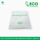  MT3 - 50x35 cm [25 túi/pack] - Túi nilon giao hàng - Túi phân hủy thân thiện môi trường 