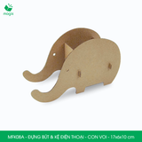  MFK08x - Đựng bút & kệ điện thoại lắp ráp carton hình thú - Nhiều mẫu 