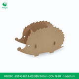  MFK08x - Đựng bút & kệ điện thoại lắp ráp carton hình thú - Nhiều mẫu 