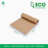  MGH - 50cm x 50m - Cuộn giấy Kraft gói hàng - Nhiều màu 