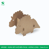  MFK08x - Đựng bút & kệ điện thoại lắp ráp carton hình thú - Nhiều mẫu 