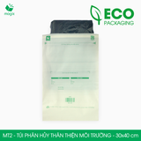  MT2 - 40x30 cm [50 túi/pack] - Túi nilon giao hàng - Túi phân hủy thân thiện môi trường 