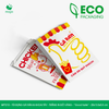  MFT21D - Túi giấy đựng gà rán & khoai tây chiên - Trắng - In đỏ & vàng - "Good Taste" - 20x13.5x5.5 cm 
