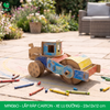  MFK06O - Xe lu đường lắp ráp bằng carton - 23x12x12 cm 