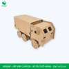  MFK06P - Xe tải chở hàng lắp ráp bằng carton - 23x11x12 cm 