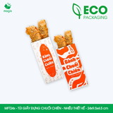  MFT24x - 24x9.5x4.5 cm - Combo 100 túi giấy đựng chuối chiên - Nhiều thiết kế 