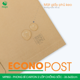  MPBS3 - 26.5x22 cm - Combo 20 phong bì carton 2 lớp chống sốc 