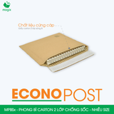  MPBSx - Nhiều size - Combo 20 phong bì carton 2 lớp chống sốc 