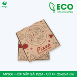  MPZI06 - Combo 20 hộp nắp gài pizza in - 26x26x4 cm 