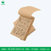  MS06 - Sổ giấy kraft A5 - Nâu - 14.8x21 cm 