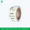  MSCK13 - 1 Cuộn Sticker Thank You tròn - Nhiều thiết kế - 2.5cm - [500 tem/cuộn] 