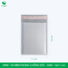  MTS0 -  16x11cm - Combo 25 túi niêm phong chống sốc - Xám 