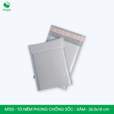  MTS3 - 26.5x18cm - Combo 25 túi niêm phong chống sốc - Xám 