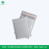  MTS5 -  36x27cm - Combo 25 túi niêm phong chống sốc - Xám 