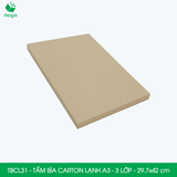  TBCL31 - Combo 10 Tấm Bìa Carton Lạnh - A3 - 3 Lớp - 29.7x42 cm 