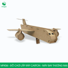  MFK06I - Máy bay thương mại lắp ráp bằng carton - 31x24x10 cm 