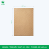  MGK5N - Combo 100 tấm giấy Kraft gói hàng - Khổ A3 - Nâu - 29.7x42 cm 