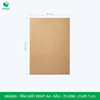  MGK6N - Combo 100 tấm giấy Kraft gói hàng - Khổ A4 - Nâu - 21x29.7 cm 