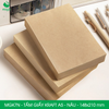  MGK7N - Combo 100 tấm giấy Kraft gói hàng - Khổ A5 - Nâu - 14.8x21 cm 