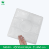  MKN01 - Combo 20 khay nhựa 7 ngăn - 31x31x3 cm 