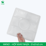  MKN - Combo 20 hộp khay nhựa - Nhiều size 
