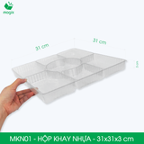  MKN - Combo 20 hộp khay nhựa - Nhiều size 