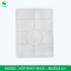  MKN02 - Combo 20 khay nhựa 9 ngăn - 40x30x4 cm 