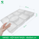  MKN - Combo 20 hộp khay nhựa - Nhiều size 