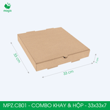  MPZ.CB01- Combo 20 hộp mẹt gà kèm khay nhựa 7 ngăn 