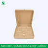  MPZ.CB01- Combo 20 hộp mẹt gà kèm khay nhựa 7 ngăn 