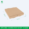  MPZ.CB02- Combo 20 hộp mẹt gà kèm khay nhựa 9 ngăn 