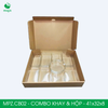 MPZ.CB02- Combo 20 hộp mẹt gà kèm khay nhựa 9 ngăn 