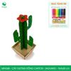  MFK04B - Cây xương rồng carton - Saguaro - 9x9x20 cm 