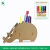  MFK08A - Đựng bút & kệ điện thoại lắp ráp carton - Con voi - 17x6x10 cm 