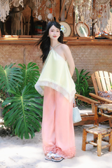 Quần tơ Thạch rau câu - Dâu