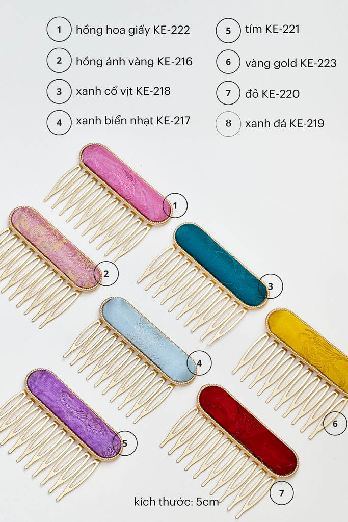 Xược lược bọc lụa tơ tằm Gấm Tiên