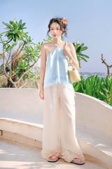 Quần tơ Thạch rau câu - Nhãn
