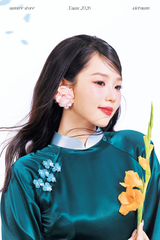 Áo dài Ánh Xuân - Xanh cổ vịt