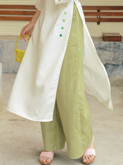 Quần linen Trúc Chi - Xanh trà