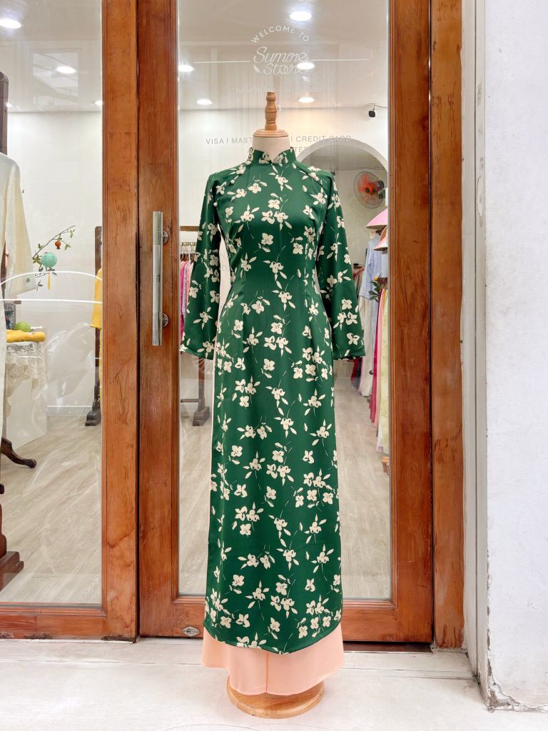 Áo dài Truyền thống Hạ Lâm