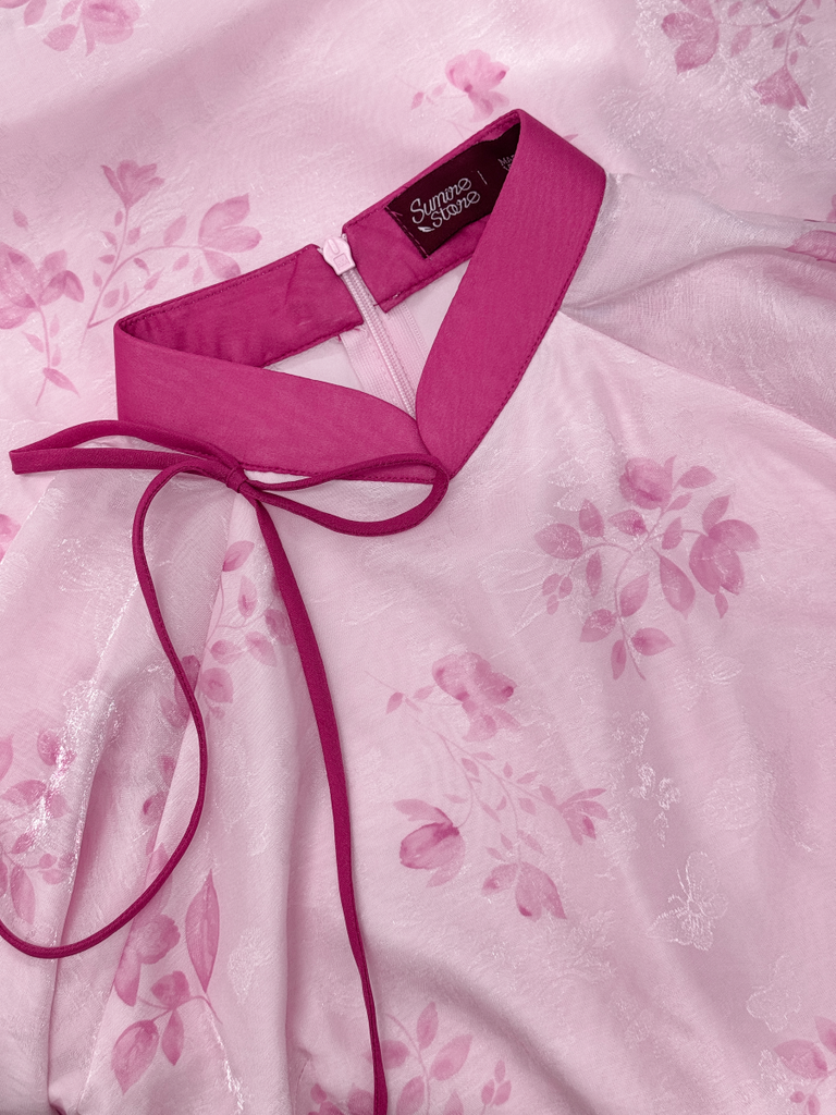 Áo dài dáng suôn An Phương - Vườn thu