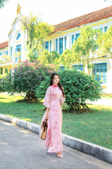 Áo dài dáng suôn An Phương - Vườn thu