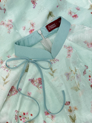 Áo dài dáng suôn An Phương - Vườn xanh