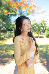 Áo dài Truyền thống Quỳnh Hân