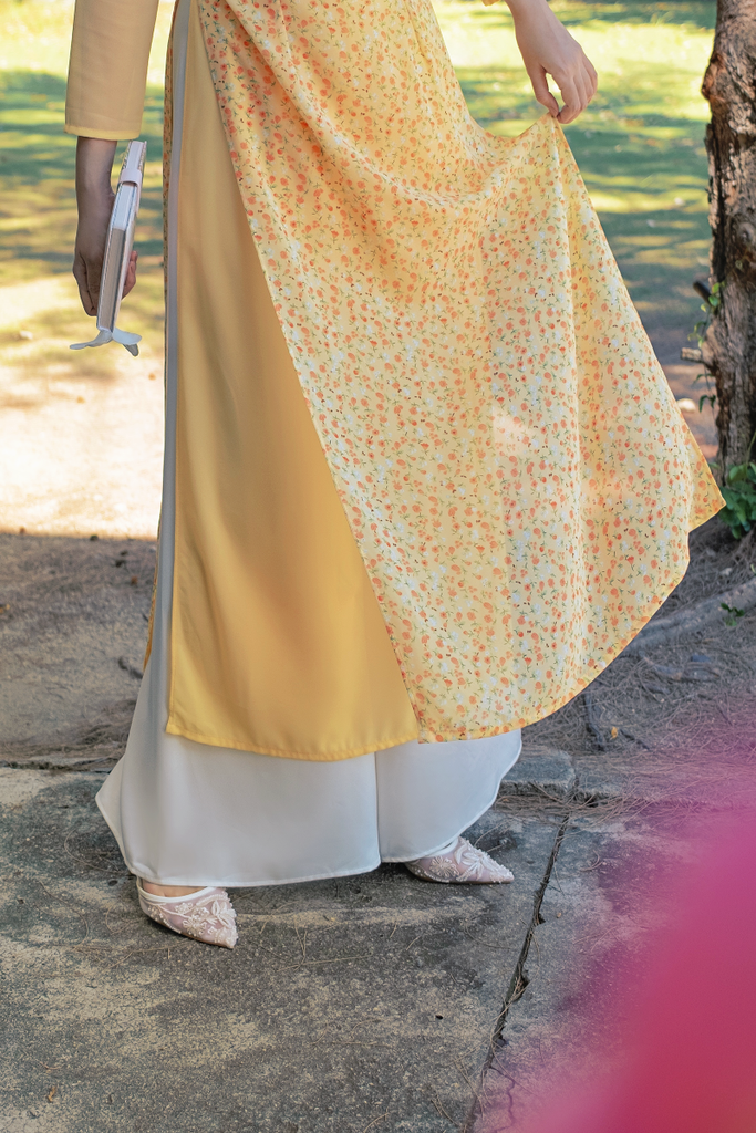 Áo dài Truyền thống Quỳnh Hân