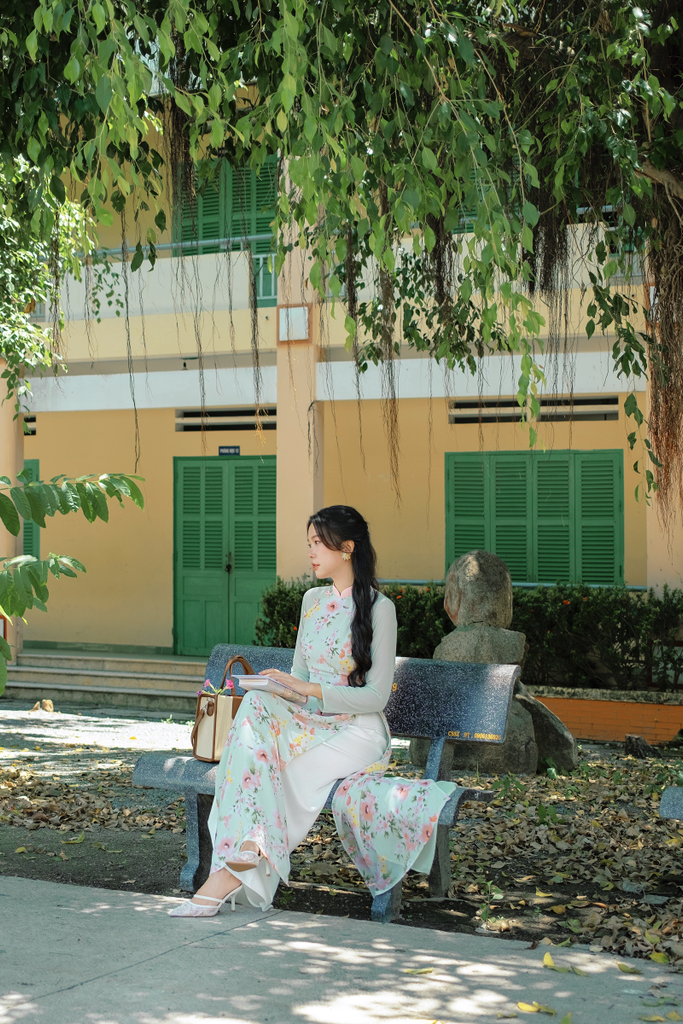 Áo dài Truyền thống Quỳnh Thanh
