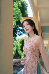 Áo dài Truyền thống Quỳnh Tiên