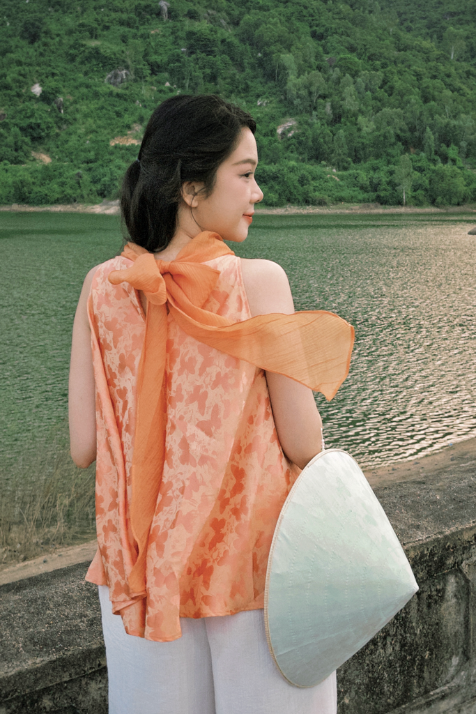 Áo vạc bay Hồ Điệp - Cam ngọt