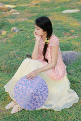 Áo vạc bay Hồ Điệp - Hồng nhạt