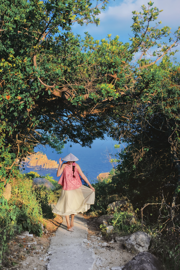 Áo vạc bay Hồ Điệp - Hồng sáng